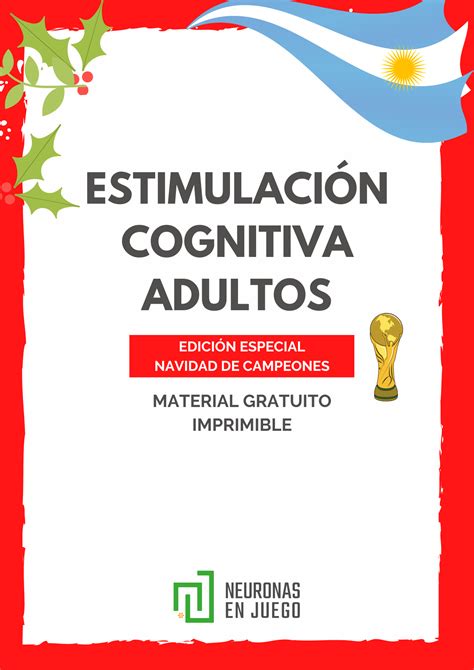 Materiales gratuitos estimulación cognitiva